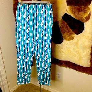NWT atomic harlequin Collectif pants